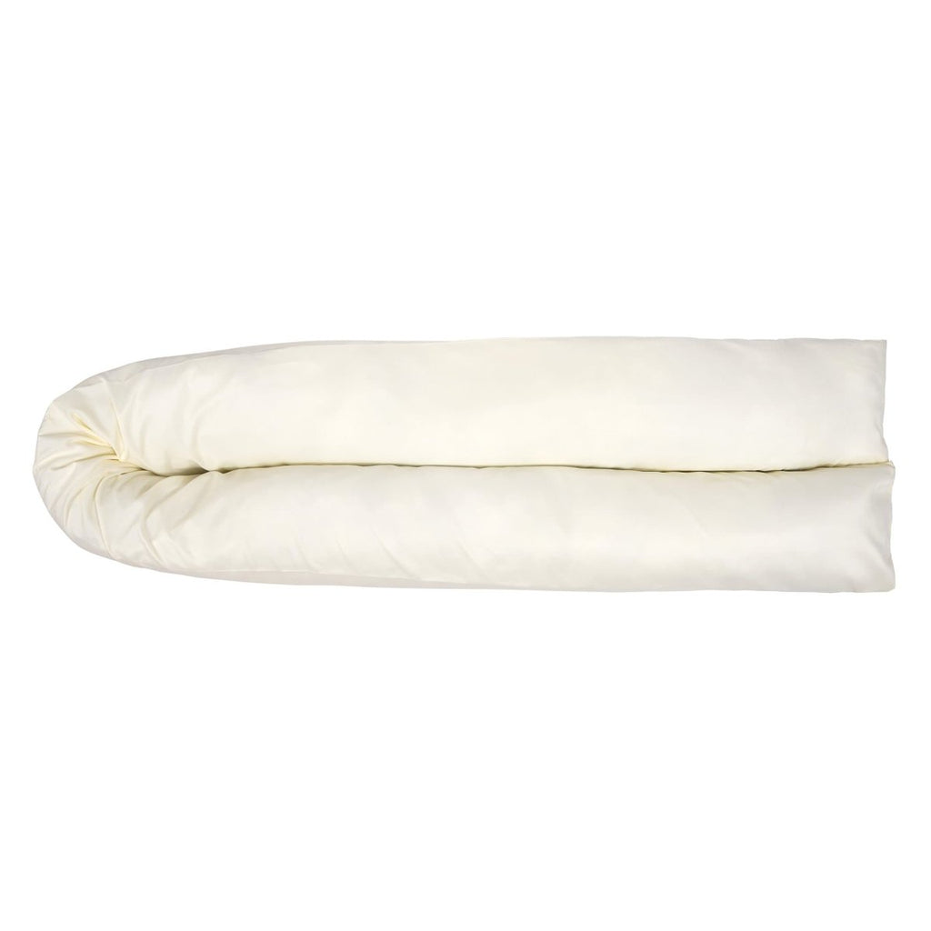 12 Ft Maternity Pillow And Case - Cream
