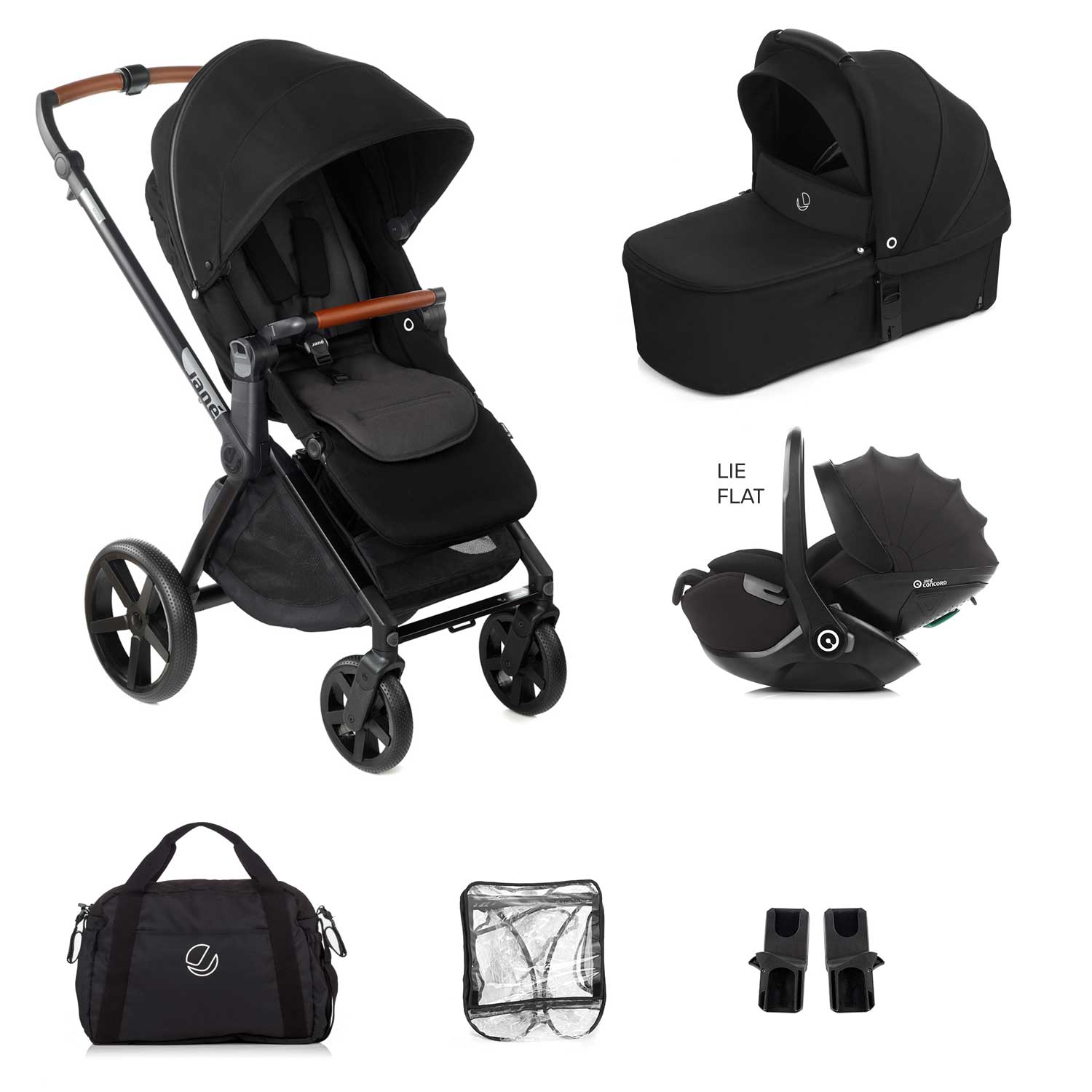 Jane Muum-4 Kombibaby 360 Lie-Flat Car Seat Travel System