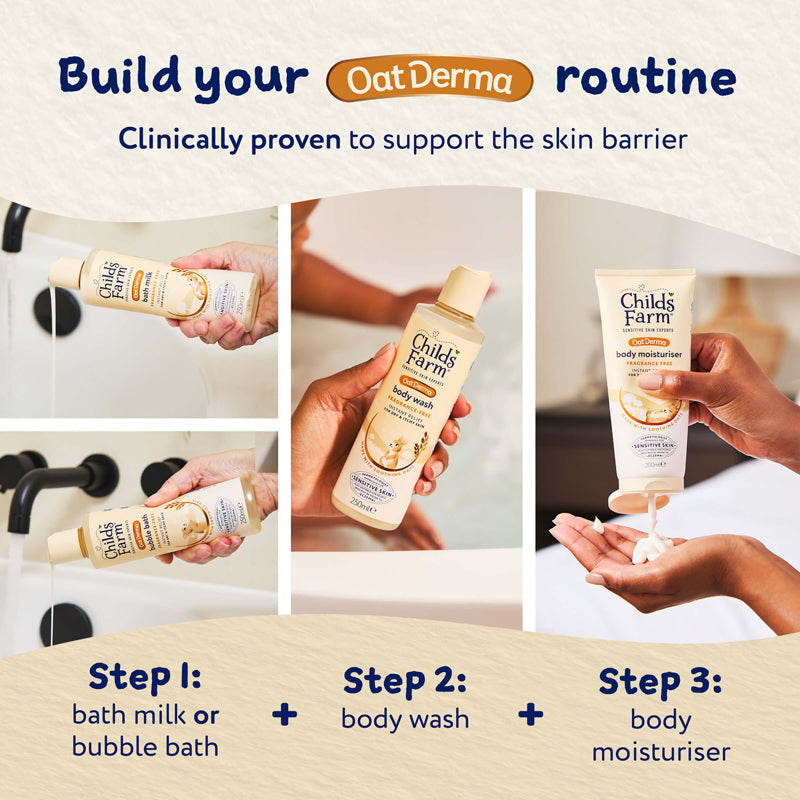 Child's Farm OatDerma Bubble Bath 250ml