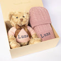 Cashmere and Teddy Gift Set - Rosewood