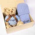 Cashmere and Teddy Gift Set - Cornflower Blue