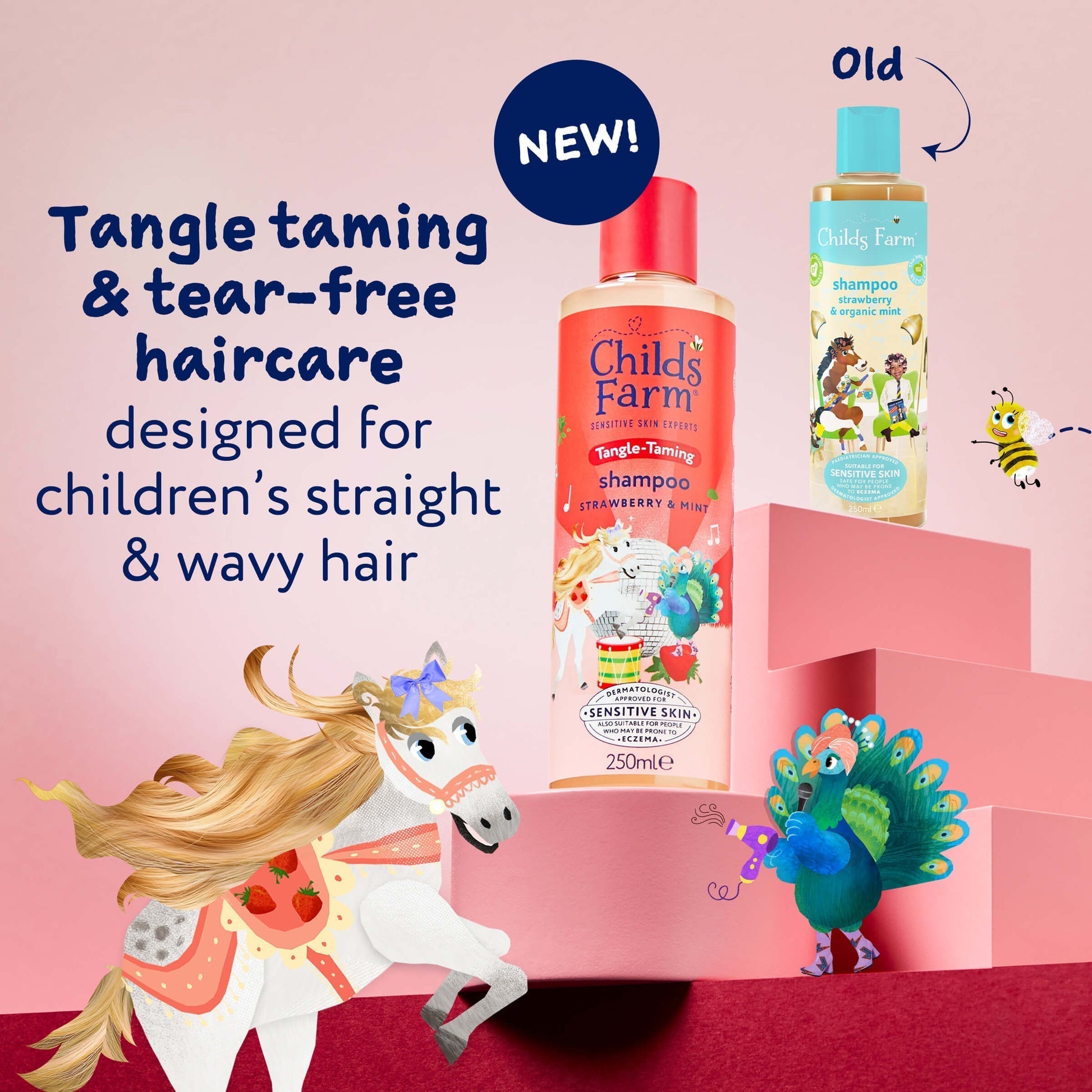 Child's Farm Strawberry & Mint Shampoo 250ml