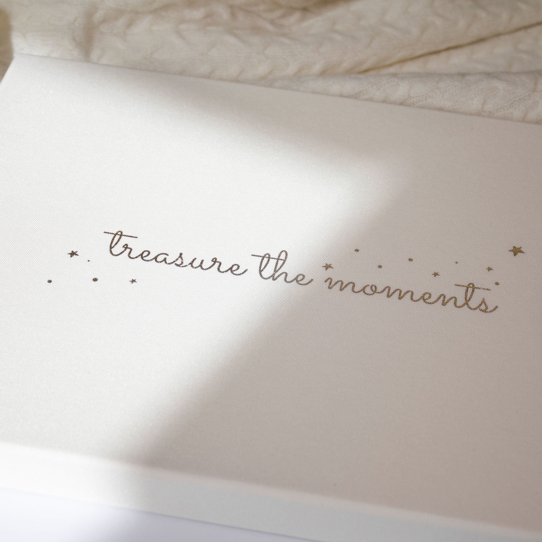 Luxury Baby Memory Book