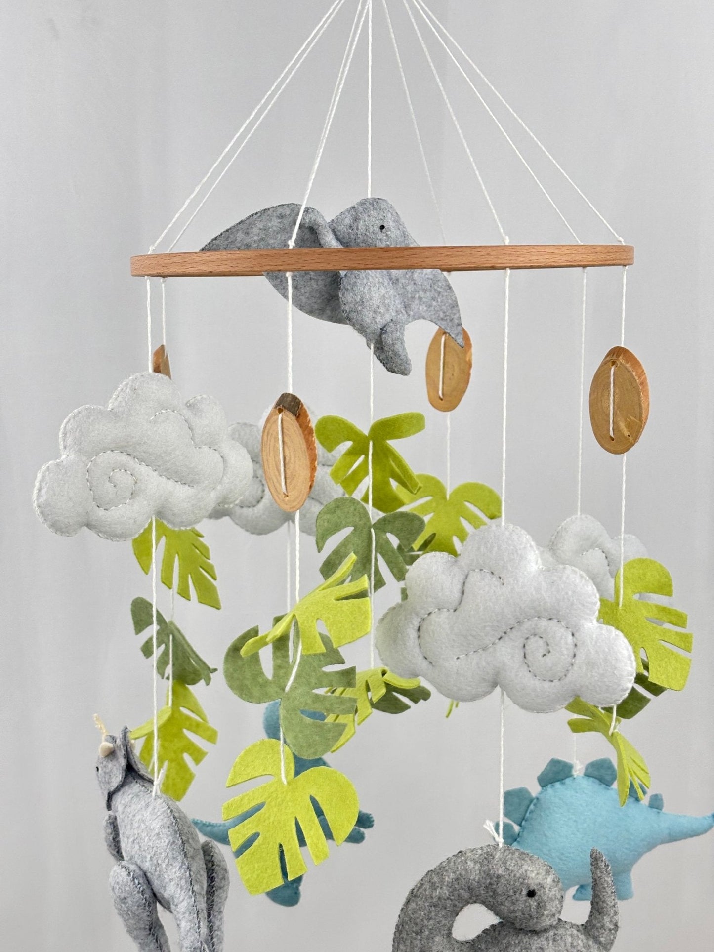 Little Dino Land Cot Mobile