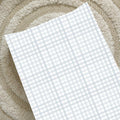 Anti-Roll Wedge Changing Mat - Baby Blue Gingham